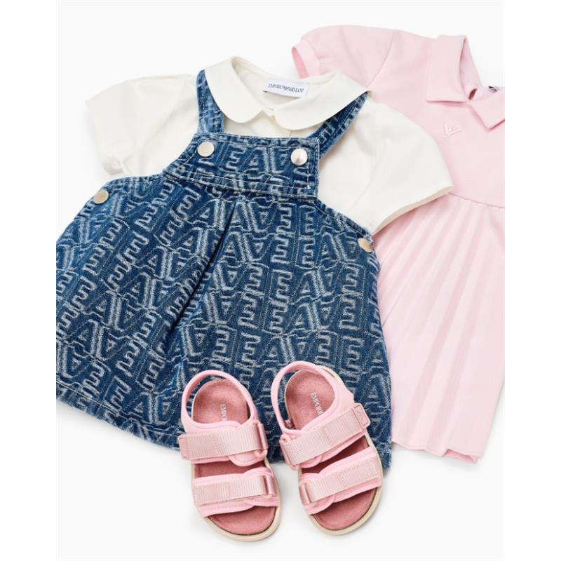 Armani Baby - Baby Girl Denim Dress Denim Image 3