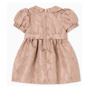Armani Baby - Baby Girl Leaf Dress With Puff Sleeves Pink Image 3