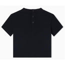 Armani Baby - Boy Ea Logo Short Sleeve T-Shirt, Navy Image 2