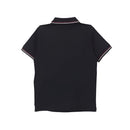 Armani - Baby Boy Essential Shorts Sleeve Polo, Blue Image 2