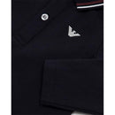 Armani Baby - Boy Long Sleeve Polo Shirt, Navy Image 2