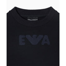 Armani Baby - Boys Logo Short Sleeve Tshirt, Navy Image 2