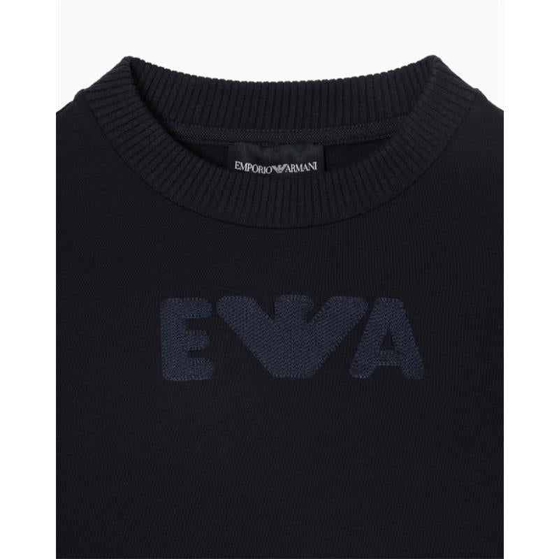 Armani Baby - Boys Logo Short Sleeve Tshirt, Navy Image 2