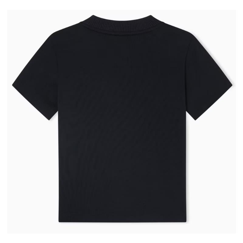 Armani Baby - Boys Logo Short Sleeve Tshirt, Navy Image 3