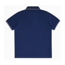 Armani Baby Boys Short Sleeve Polo Shirt, Chambray Image 3