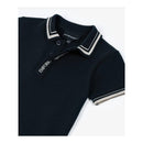 Armani Baby - Boys Short Sleeve Polo Shirt Navy Image 3