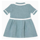 Armani Baby - Girl Short Sleeve Collared Dress, Burnish Image 3