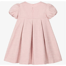 Armani Baby - Girl Short Sleeve Collared Dress Pink Image 2