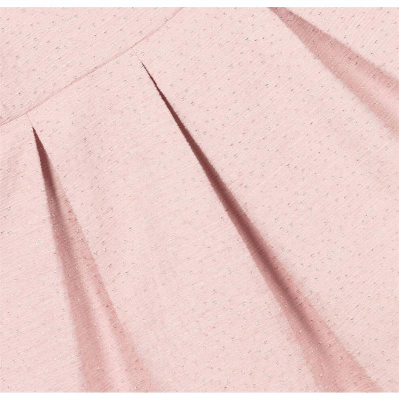 Armani Baby - Girl Short Sleeve Collared Dress Pink Image 3