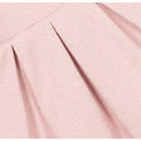 Armani Baby - Girl Short Sleeve Collared Dress Pink Image 3