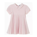 Armani Baby Girl Short Sleeve Pleated Dress Lilac Image 1