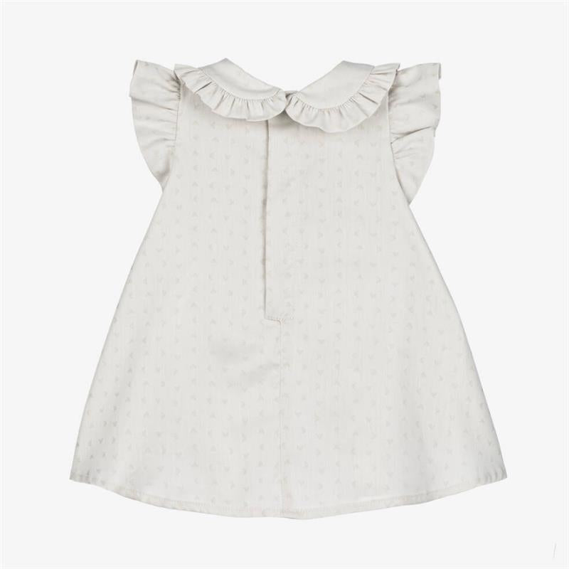 Armani Baby - Girls Logo Dress With Shorts Grey Image 2