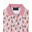 Armani Baby - Girls Short Sleeve Collared Dress, Pink Image 2