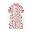 Armani Baby - Girls Short Sleeve Collared Dress, Pink Image 3