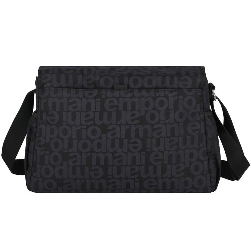 Armani Baby - Navy Logo Baby Changing Bag Image 4