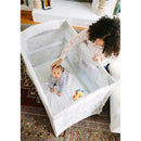 Arms Reach Ideal Ezee - 3 In 1 Solid With Skirt, Co-Sleeper Bassinet, Playard - White Image 3