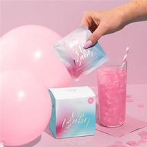 Art Of Sucre Pink Gender Reveal Cotton Candy Drink Glitter Bombs Image 1