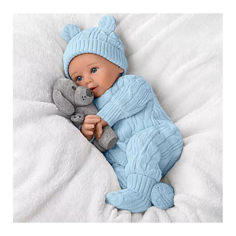 Ashton Drake - A Boy And His Dog Baby Boy Doll Image 4