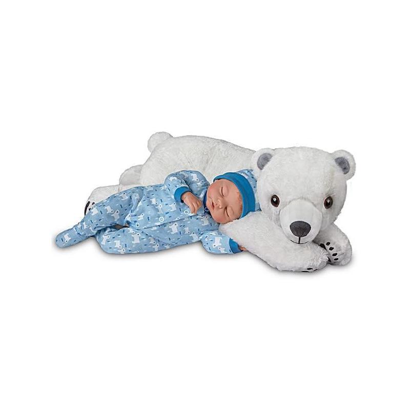 Ashton Drake - Baby Doll Brayden With Polar Bear Image 4
