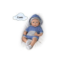 Ashton Drake - Caleb Silicone Doll, Blue Outfit Image 1