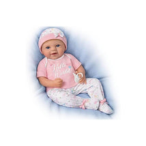 Ashton Drake - Hello World Baby Girl Doll Image 1