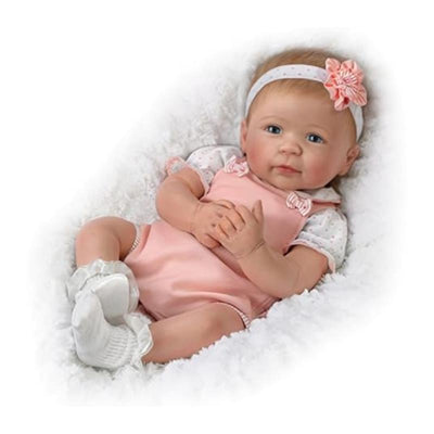 Ashton Drake - Linda Murray Ava” Lifelike Silicone Baby Doll Image 1