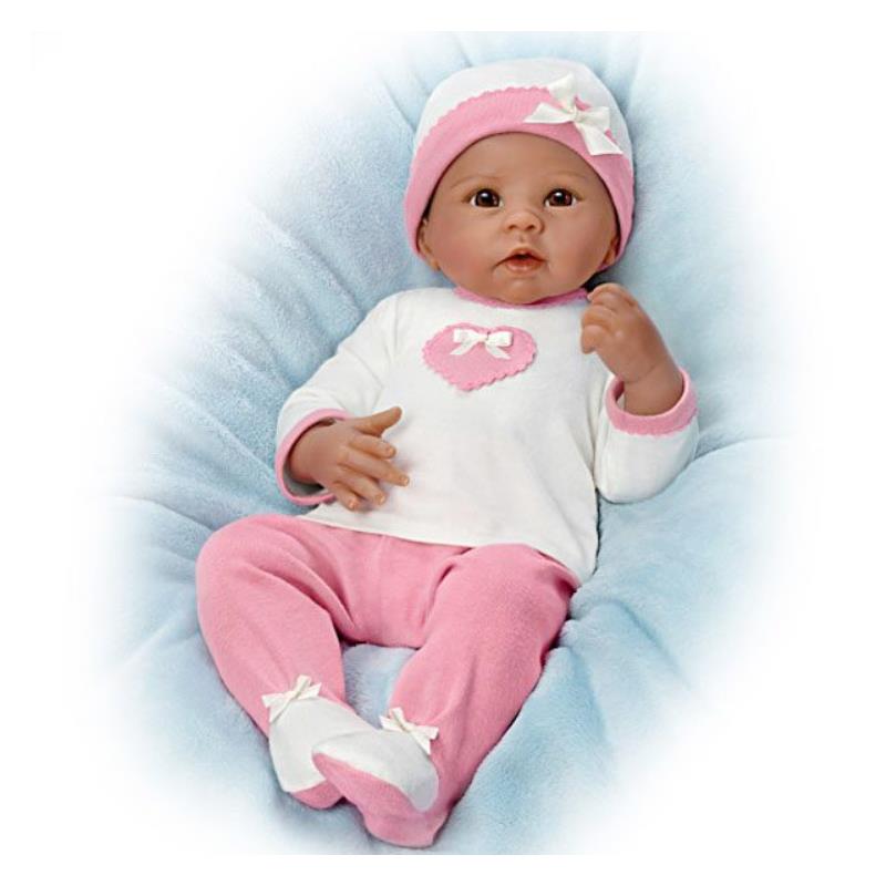 Ashton Drake - Linda Murray Jayla Baby Doll Breathes And Has Heartbeat Image 1