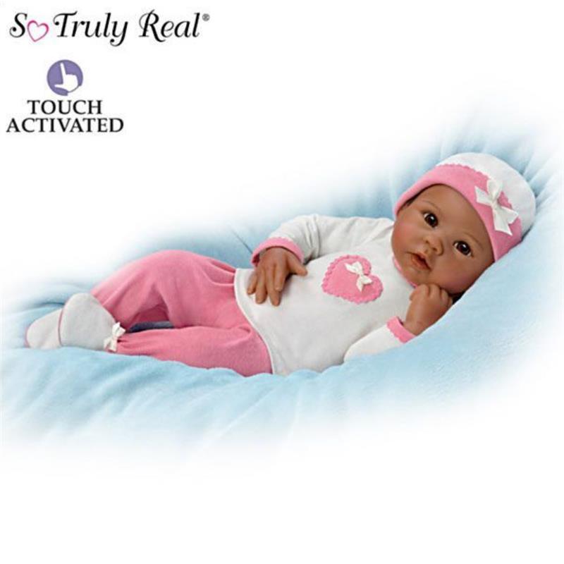 Ashton Drake - Linda Murray Jayla Baby Doll Breathes And Has Heartbeat Image 2