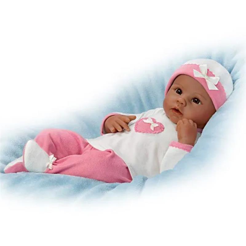 Ashton Drake - Linda Murray Jayla Baby Doll Breathes And Has Heartbeat Image 3
