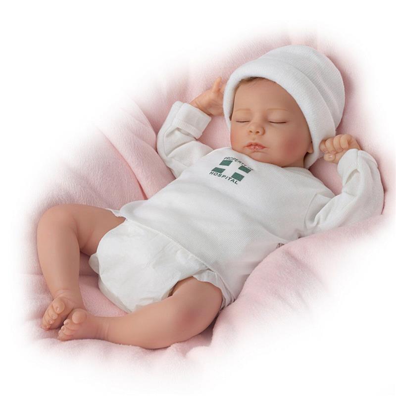 Ashton Drake - So Truly Real Breathing Lifelike Ashley Baby Doll Image 3