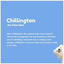 Asobu - Stainless Steel Bottle Silicone Head Bear Image 2