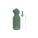 Asobu Stainless Steel Water Bottle with Silicone Dinosaur Head Image 2
