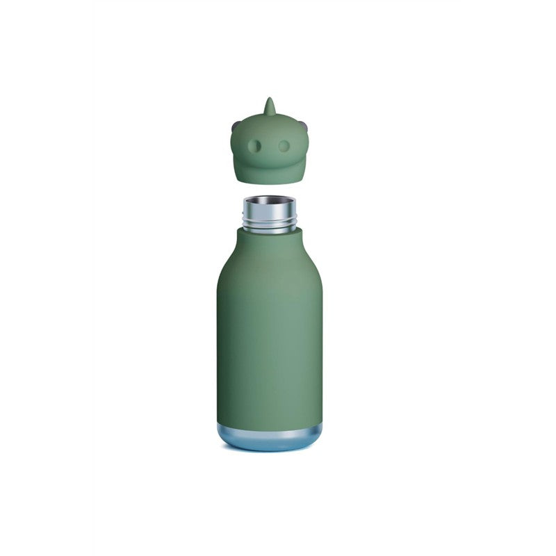 Asobu Stainless Steel Water Bottle with Silicone Dinosaur Head Image 7