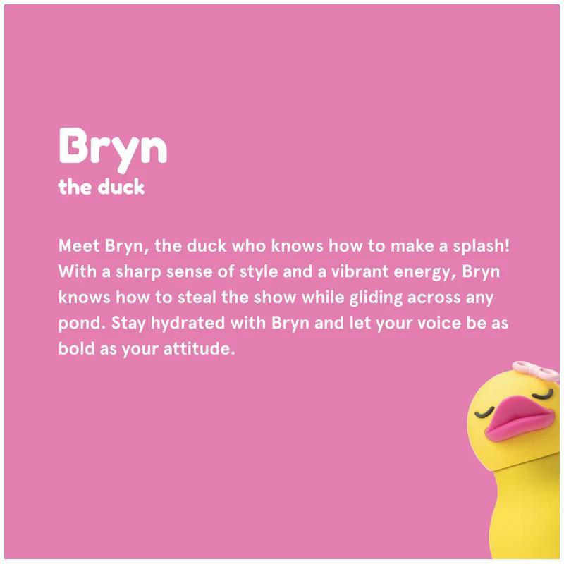 Asobu - Stainless Steel Bottle Silicone Head Ducky Image 2