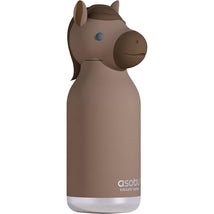 Asobu - Stainless Steel Bottle Silicone Head Horse Image 1