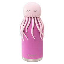 Asobu Stainless Steel Bottle Silicone Head Jelly Fish, Pink Image 1