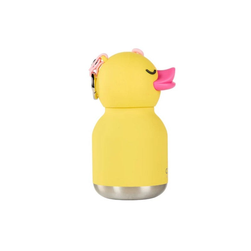Asobu - Stainless Steel Bottle Silicone Head Mini Yellow Duck Image 3