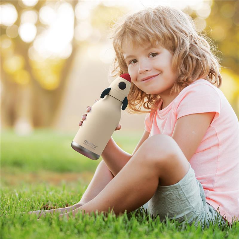 Asobu - Stainless Steel Bottle Silicone Head Rocket Chekers Image 7