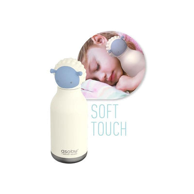 Asobu - Stainless Steel Bottle Silicone Head, Sheep Image 1