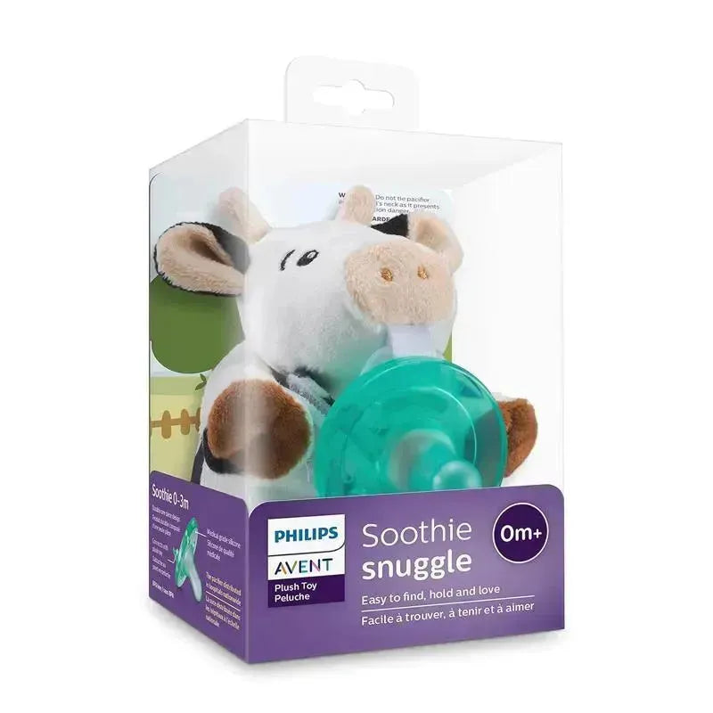 Avent - 1-pack Soothie Snuggle - 0M+, Cow Image 9