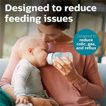 Avent - 1Pk Anti-Colic Baby Bottle With Airfree Vent, 4Oz, Clear Image 2