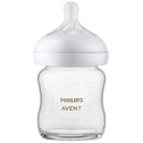 Avent - 1Pk Glass Natural Baby Bottle With Natural Response Nipple, 4Oz Image 1