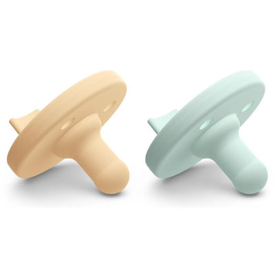 Avent 2Pk Soothie 3-18 Months, Light Yellow/Pastel Cyan Image 1