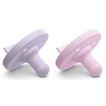 Avent 2Pk Soothie 3-18 Months, Lilac/Pastel Pink Image 1