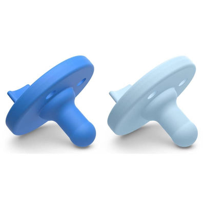 Avent 2Pk Soothie 3-18 Months, Sky Blue/Light Blue Image 1