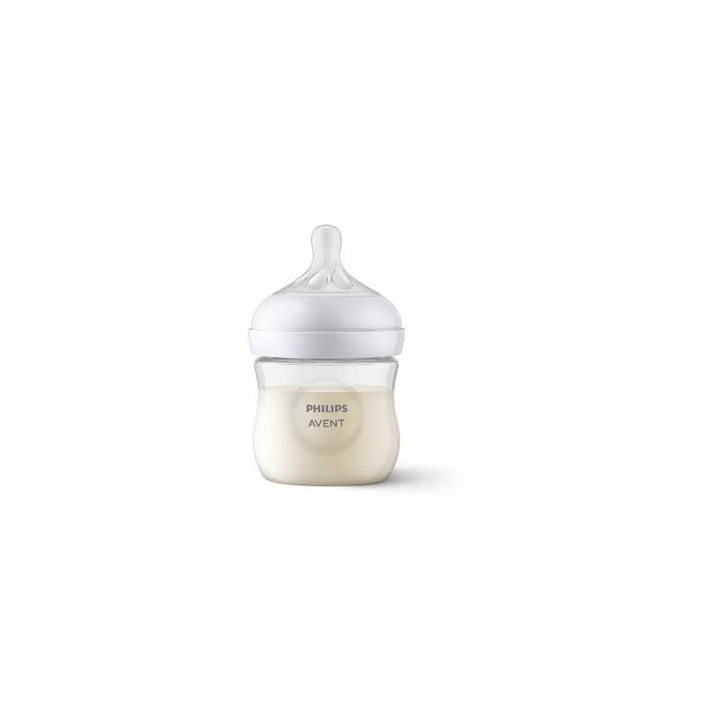 Philips Avent 3pk Natural Baby Bottle with Natural Response Nipple - Clear  - 4oz