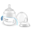 Avent - 1Pk Natural Trainer Sippy Cup With Fast Flow Nipple And Soft Spout, Clear, 5Oz Image 1