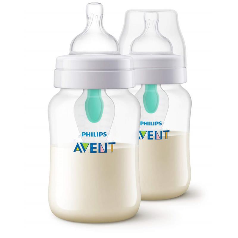Avent - 2Pk Anti-Colic Baby Bottle With Airfree Vent, 9Oz Image 2