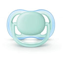 Avent - Ultra Air Pacifier 0-6M, Blue/Green, 2 Pk Image 2