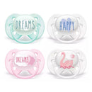 Avent - 2Pk Ultra Soft Pacifier, 0/6M, Mixed Colors Image 1